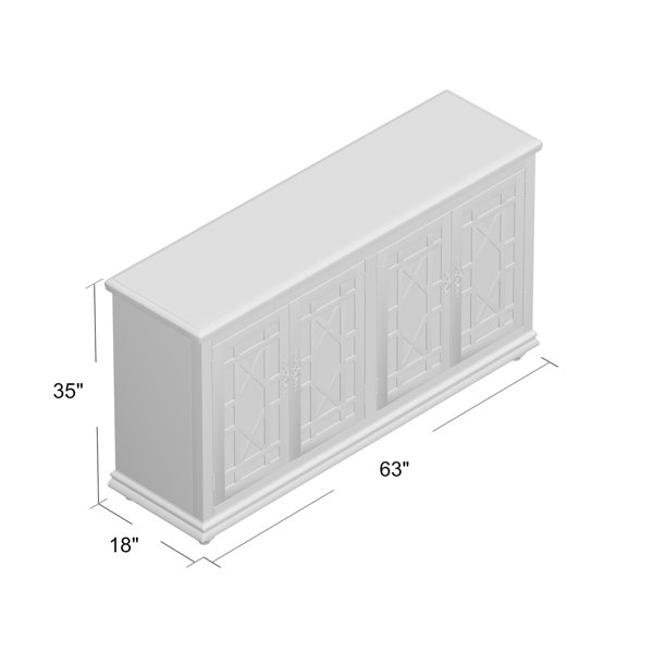 Rosecliff Heights Mainor TV Stand for TVs up to 70 inches & Reviews